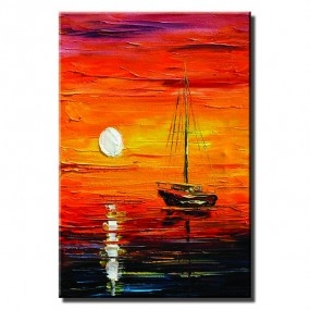 Tranh in Canvas sơn dầu